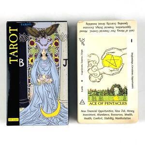 새로운 타로 카드 78장 오라클 영어 비전 운명 점술 에디션 덱 보드 게임 가족 파티용 완벽한