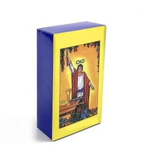 핫셀링 타로 카드 스페인어 영어 버전 보드 게임 점술 명상 덱 초보자용, 할로윈 및 크리스마스 선물