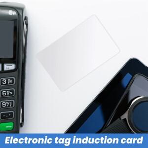 호환 카드 20Pcs NFC NTAG215 PVC 태그 흰색 빈 Waterpoof 504Bytes 칩 스티커