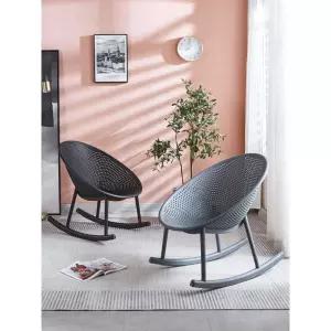 북유럽 흔들 의자 심플 휴식 발코니 거실 수면 인테리어