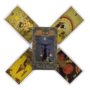 알수 없는 카드의 타로 78 데크 오라클 영어 비전 점술 에디션 Borad 게임