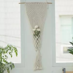 러블리 마크라메 행잉플랜트 벽장식 화분걸이 월행잉벽걸이장식품 장식품