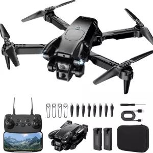 카메라 1080P HD가 장착된 ASFSFQ 드론 초보자를 위한 미니 안정적인 호버가 접이식 RC 쿼드콥터 궤적 비행