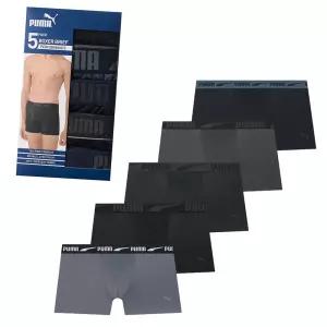 푸마 남자 사각 팬티 미드 박서 브리프 5매 남성 드로즈 세트 통기성 속옷 5종