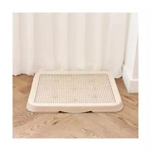 노마진 반려견 배변판 화장실 청결 용품 크림베이지 소형 (51cmX41cm)
