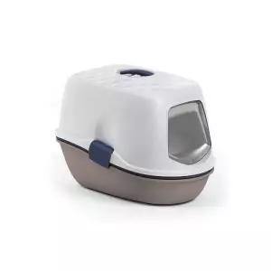 스테판플라스트 고양이 화장실 후드형 이동식 푸르바탑시크