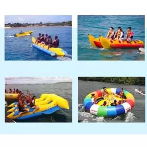 땅콩보트 바나나보트 빠지 스포츠 바다 제트 물놀이