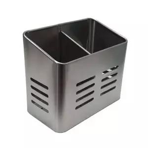 키친프리 스텐 사각 다용도통 수저꽂이 수저꼬지 수저함 젓가락꽂이 수저통