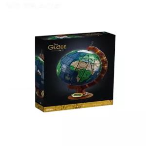 디아크몰 지구본 블록 조립 세계지도 블럭 장식품 인테리어 지구본+조명 리모컨