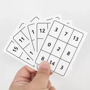 (KC인증)숫자카드(1 15)Number Card(1to15) 숫자카드 kc 인증 숫자맞히기 숫자마술
