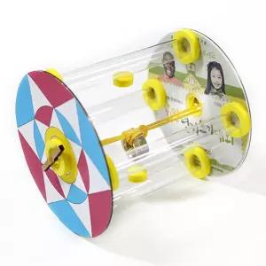 스피드되돌아오는바퀴 5인세트학습 재밌는실험 장난감 과학교구 상자 시간