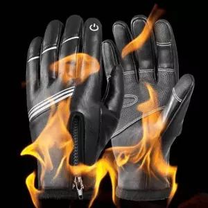 겨울장갑 방수+방한 둘다지켜 싸나이 터치 가죽장갑 방한장갑