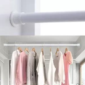 천장 자취방 원룸 빨래건조대 길이조절 압축봉 무타공 샤워 행거봉 커튼봉