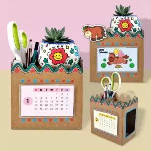 2026년 다육화분 정리함 달력 만들기