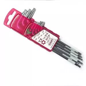 별 드라이버 렌치 세트 L형 볼 8P