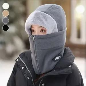 바라클라바 안면커버 후드워머 넥 플리스 겨울 4컬러