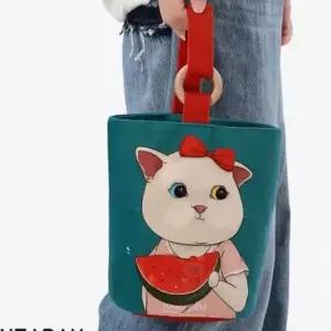 PW12 물병 가방 물통 보조 고양이 드링크백 보틀백