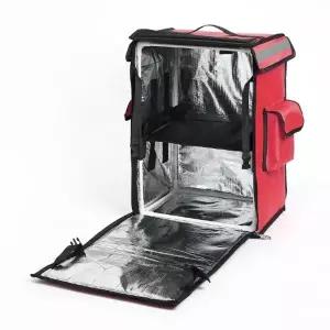 ( )2단 백팩형 보온보냉 배달가방 (42L) 대용량 보온백