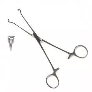 의료용 SOBYTEK 밥콕티슈 포셉 지침기 가위형 집게 45-1015 16CM