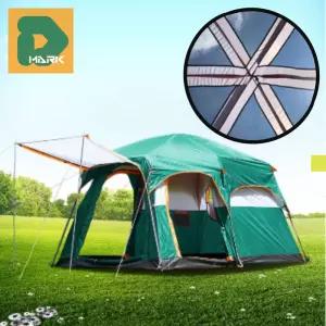 가족 텐트 6인용 패밀리 차광 캠핑용 리빙쉘 쉘터 방수 거실형 텐트 아웃도어 공간 튼튼한 사계절 넓은