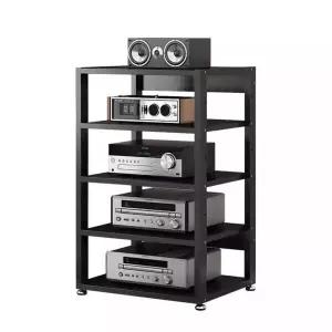 다이 오디오랙 3단 받침대 우퍼 스탠드 장식장 앰프 선반