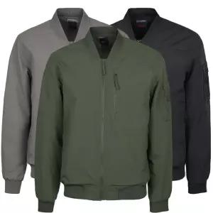 남자 간절기 밀리터리 시보리 카라 항공 점퍼 IE-JUA-WK6