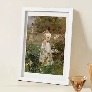 A4 사이즈 상장 우드 액자(화이트) (KYR-WF4AEAA)