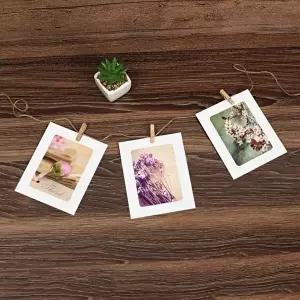 사진가랜드 종이액자(3x4) 나무집게 페이퍼프레임 (KYR-WBD7E91)