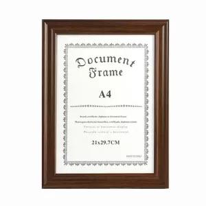 벽걸이액자 A4 상장액자 졸업장 허가증 사진 벽걸이 (KYR-WB75475)