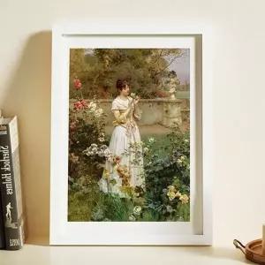 화이트 우드 액자 사이즈 A4 상장 액자 (KYR-WFGW4AO)