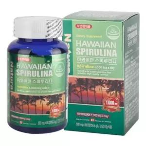하와이안 스피루리나 580mg x 180캡슐 (캐나다 수입)
