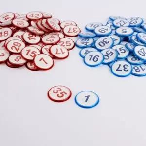 카페 식당 PC방 테이블 입체 원형 1-50 숫자 번호판 (KYR-WBF976F)