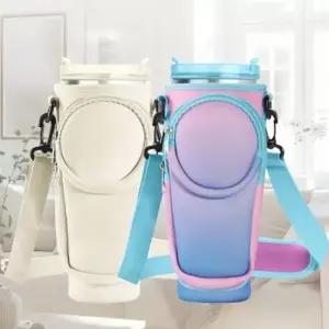40oz 서클 포인트 빅사이즈 텀블러 크로스백 가방 텀블러가방 텀블러주머니 물병가방 드링크백 물병파우치