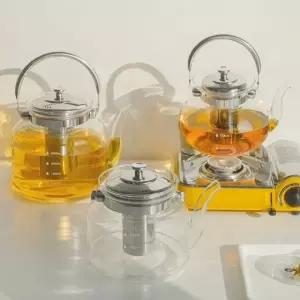 직화용 내열유리 티포트 주전자 커피차 끓임 주방용품