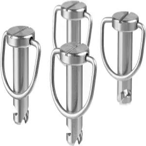 할리 투어 소프트테일 로드 글라이드 킹 일렉트라 스트리트 FLHR FLHS를 위한 와셔/새들백 장착 핀 볼트가