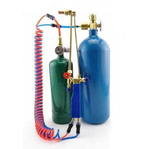 산소 용접기 토치 세트 철판 상세구성 점화 일회용 불대 컷팅절단기 유형 산소병 2L