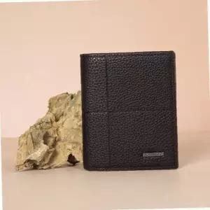 데일리 남성 크로스 포인트 중지갑 베이직 지갑
