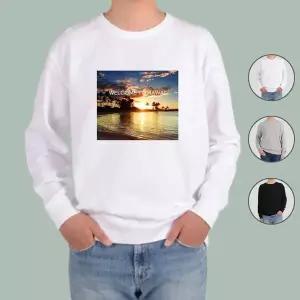 [하프클럽/알티피아]맨투맨 전색상 하와이 알로하 신혼여행 HAWAII5