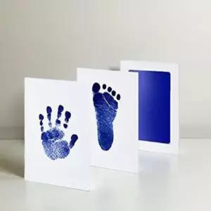 신생아 발 도장 키트 아기의 손 발을 예쁜 추억으로