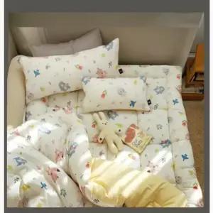 아기 바닥 토퍼 사계절 낮잠 이불 패드 숙면 매트 동물 패턴