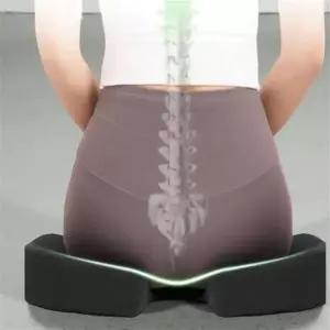 임산부 엉덩이 통증 꼬리뼈 골반 교정 방석 체중 분산 블랙 앉은 자세