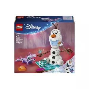 레고 디즈니 프린세스 브루니 올라프랑 함께 하는 겨울 피크닉 학습교재 수업교구 유치원 어린이 선물