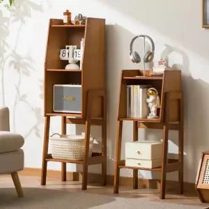 코너 틈새 책장 거실 우드 슬림 좁은 원룸 북선반 오픈 수납