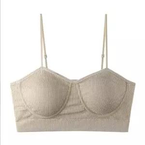 [라일리여성언더웨어] Rly 골지 브라탑 데일리 스포츠브라 브라렛 편안한 착