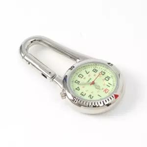 모아픽 카라비너 야광 시계 스포츠시계 걸이형 축광 등산 낚시 야간 산행 키링