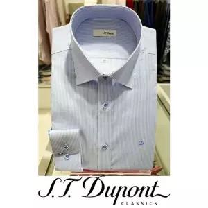 [듀퐁]26년 핏 면 스트라이프 시원한 긴팔와이셔츠 (SE6SM21LS319SBU)[35676375]