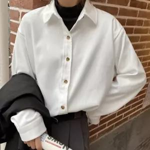 베이직 여성 코듀로이셔츠 루즈핏 긴팔남방 여성 셔츠