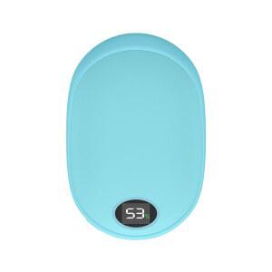 충전용손난로usb미니캐릭터고양이사무실겨울주머니따뜻한 양면 발열 핑크