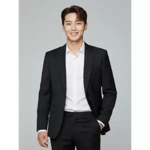 [하프클럽/BY파크랜드]네이비 모혼방 스트레치 수트 셋업-ASS23952_APS23952