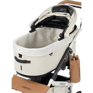 에어버기 돔3 애완견 유모차 HANDLE FW 어반스톤 화이트 분리형 코튼